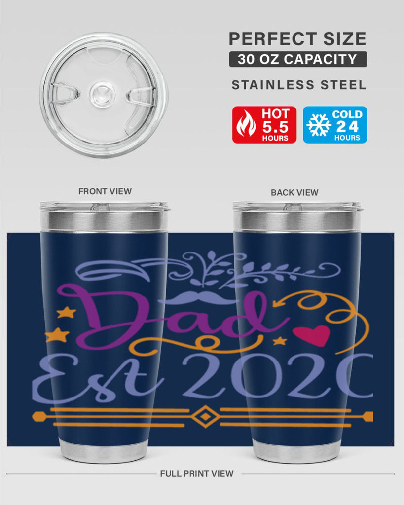 dad est 97#- fathers day- Tumbler