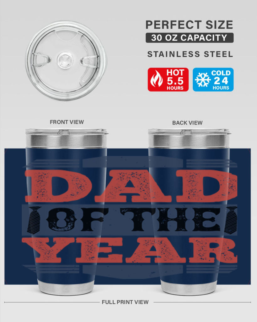 dad of the year 266#- fathers day- Tumbler