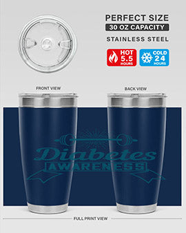 diabetes awareness Style 3#- diabetes- Tumbler