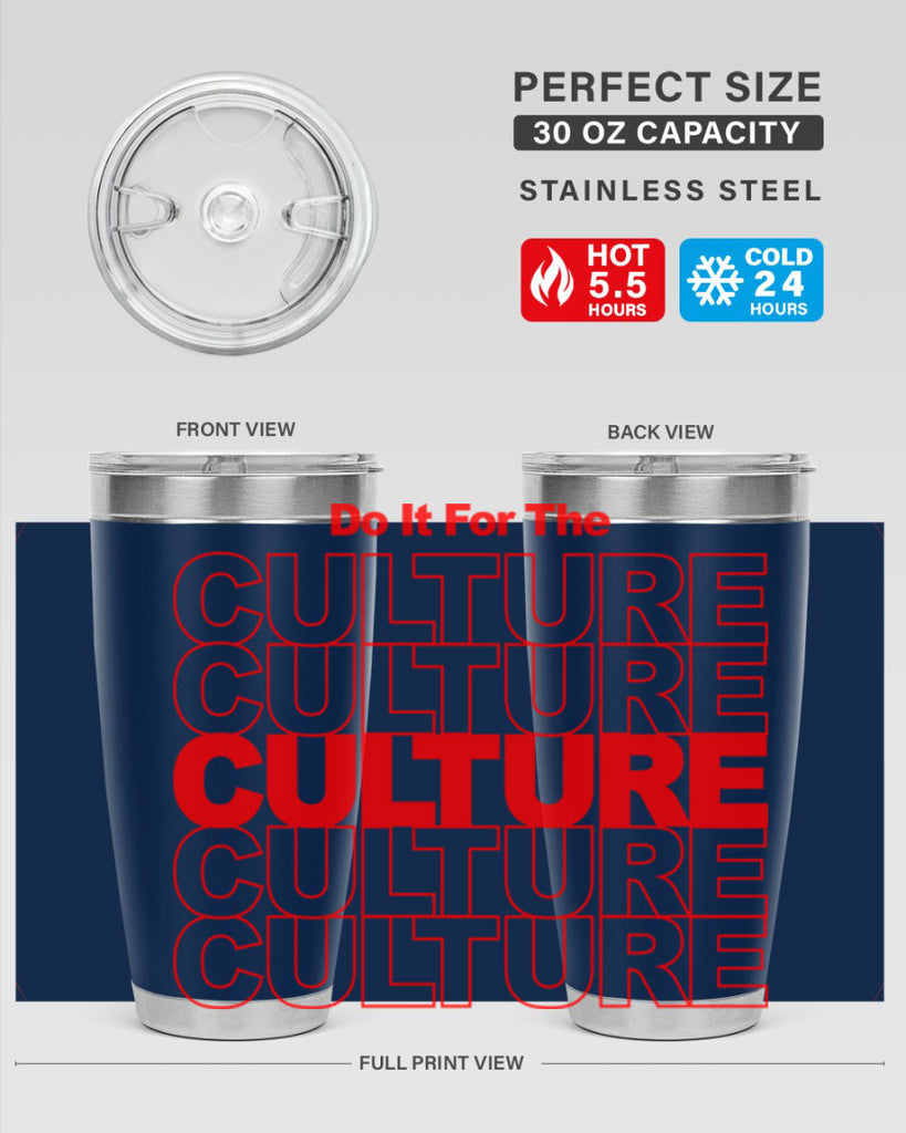 do it for the culture 170#- black words phrases- Cotton Tank