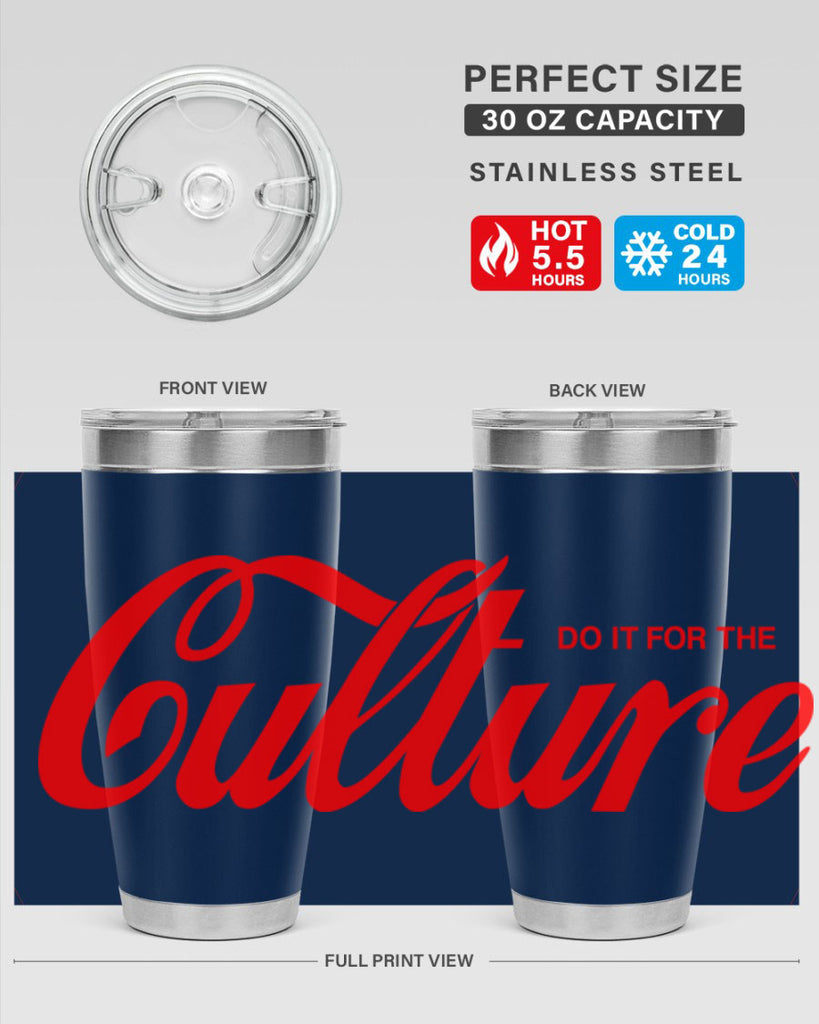 do it for the culture 171#- black words phrases- Cotton Tank