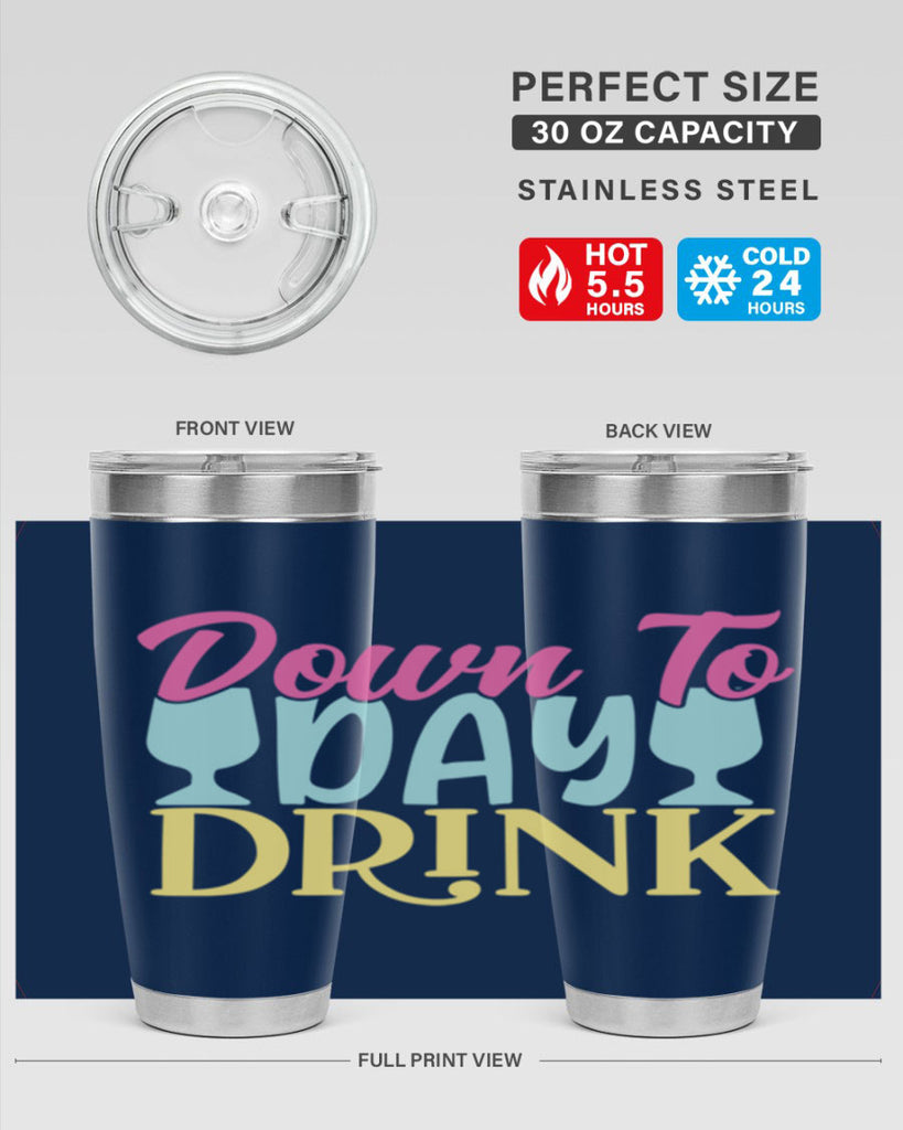 down to day drink 131#- beer- Tumbler