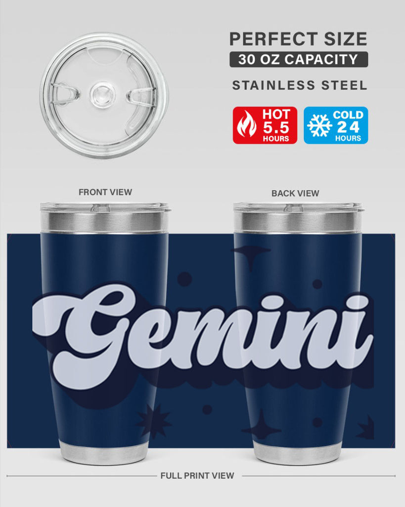 gemini 240#- zodiac- Tumbler