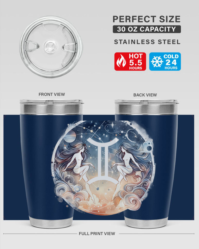 gemini 247#- zodiac- Tumbler