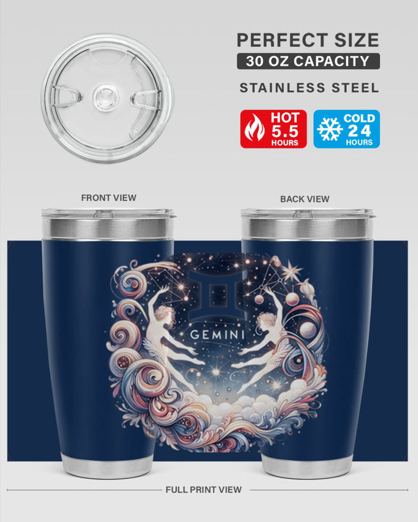 gemini 248#- zodiac- Tumbler