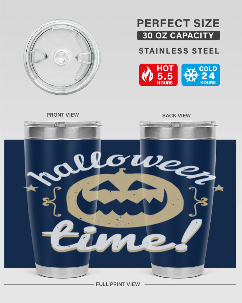 halloween time 157#- halloween- Tumbler
