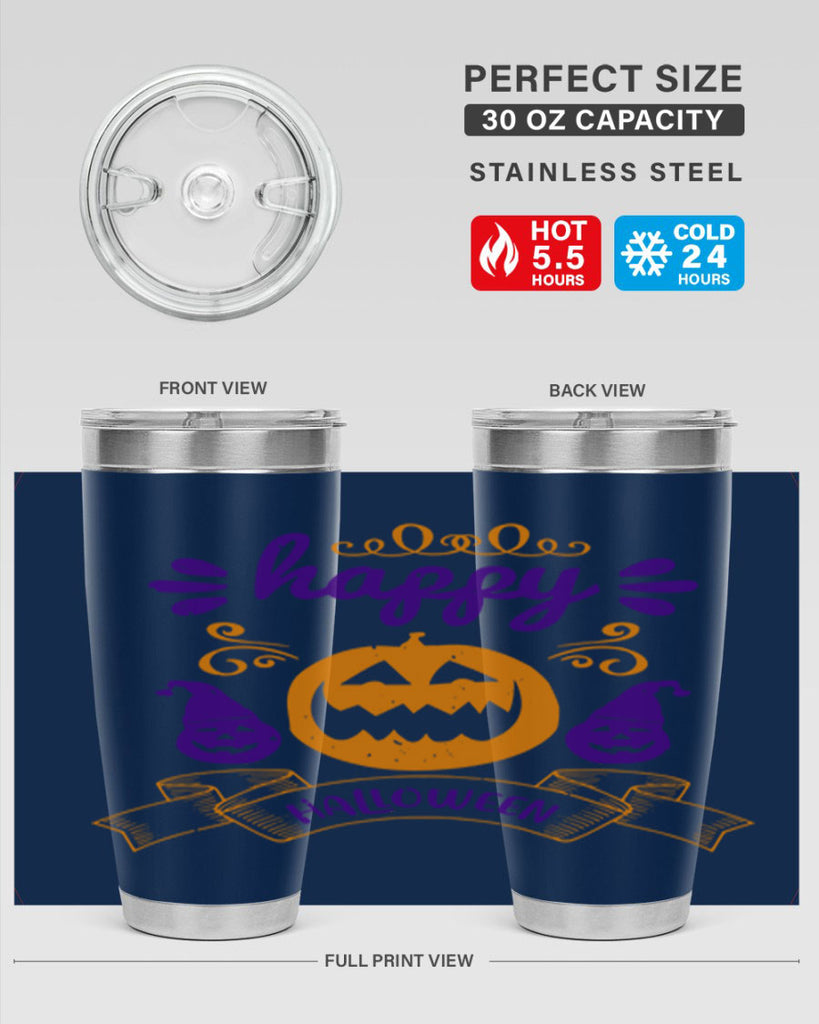 happy halloween 154#- halloween- Tumbler