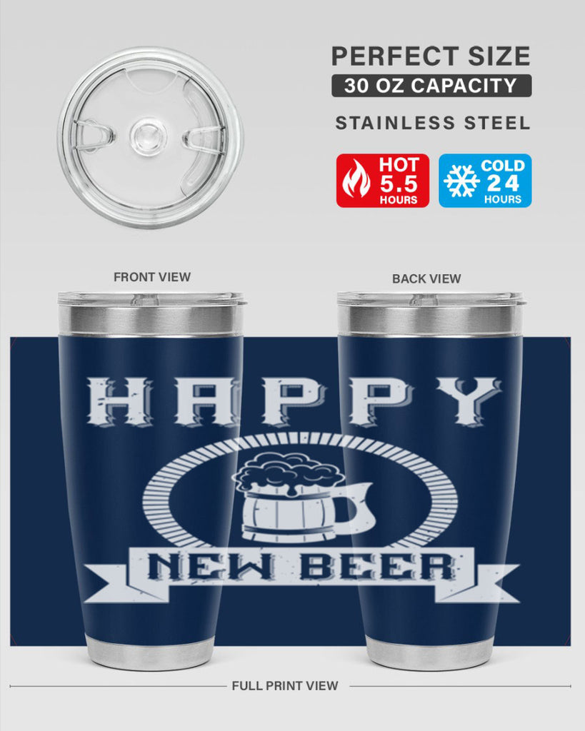 happy new beer 86#- beer- Tumbler