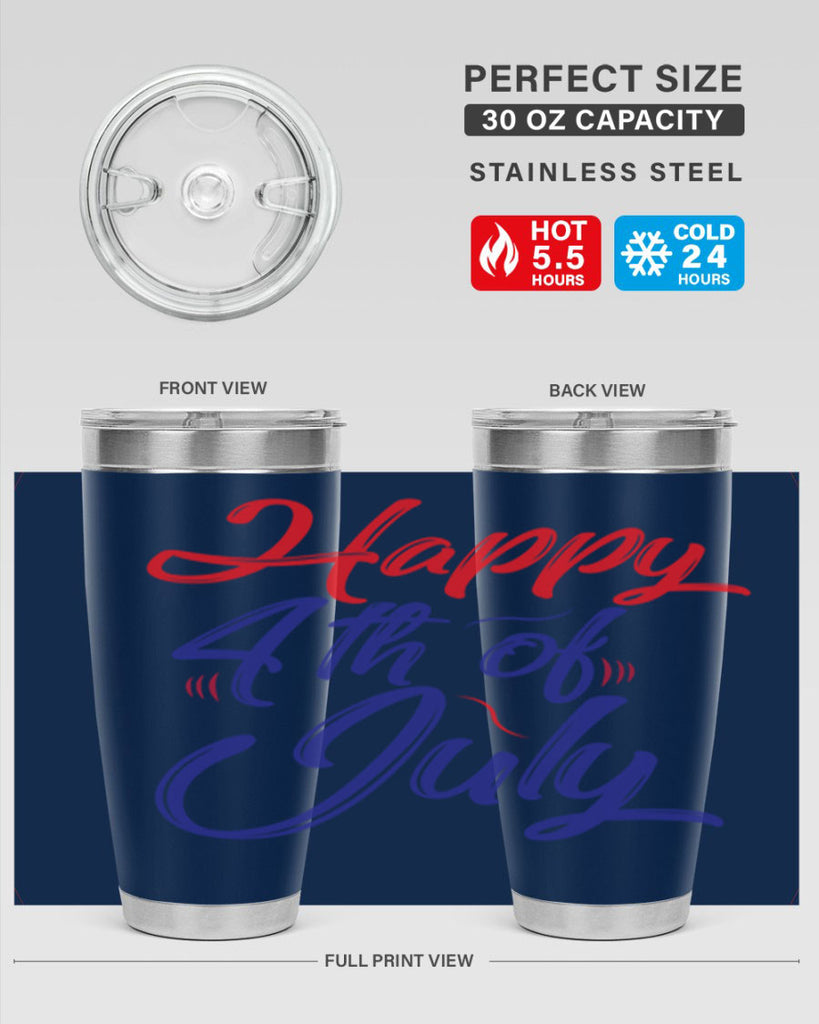 happy th july design Style 99#- Fourt Of July- Tumbler
