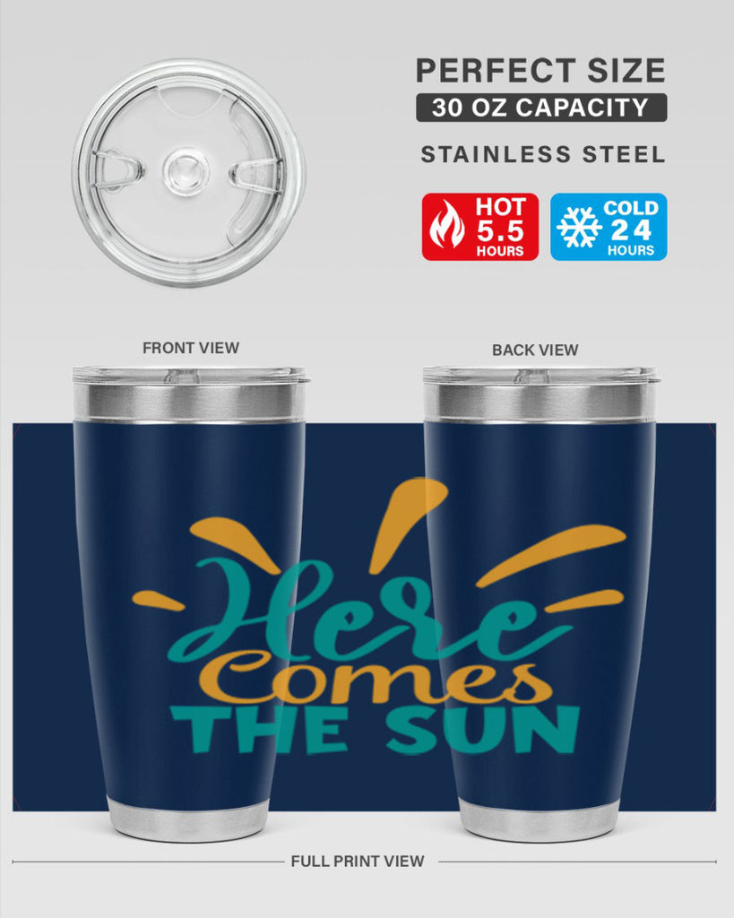 here comes the sun Style 95#- summer- Tumbler