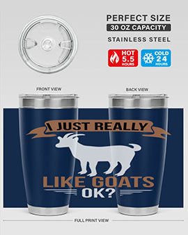 i just really like goats ok Style 3#- goat- Tumbler