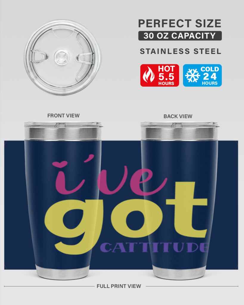 ive got cattitude Style 239#- baby- tumbler