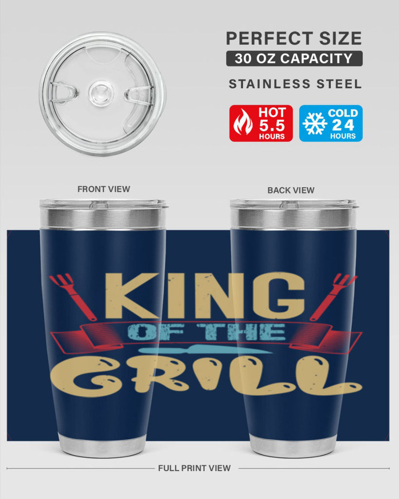 king of the grill 29#- bbq- Tumbler