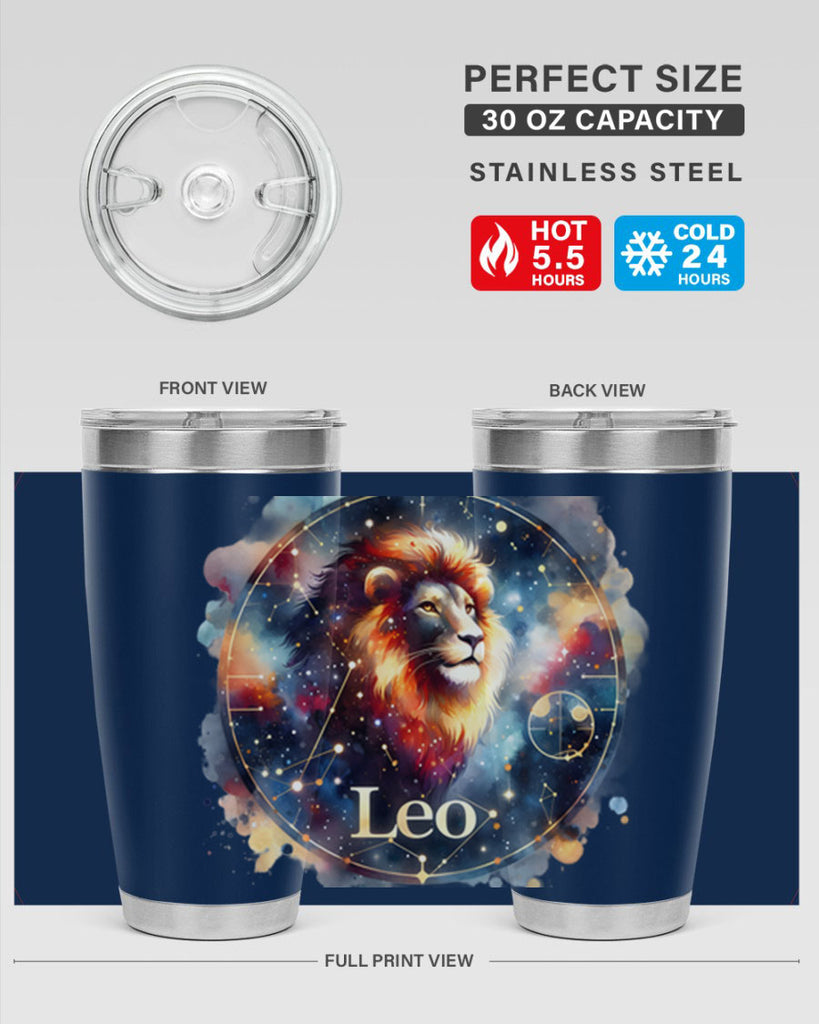 leo 312#- zodiac- Tumbler