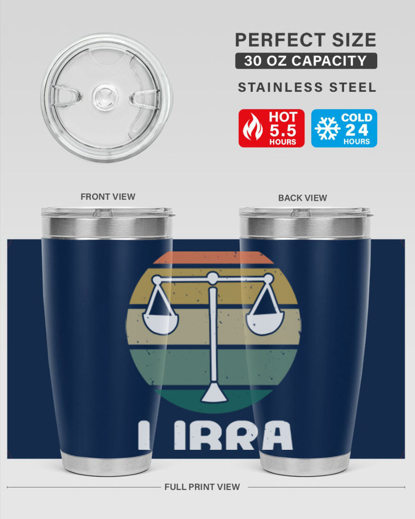 libra 337#- zodiac- Tumbler