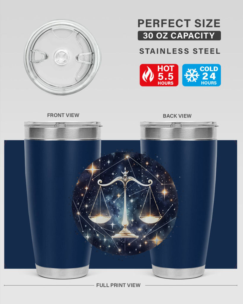 libra 340#- zodiac- Tumbler