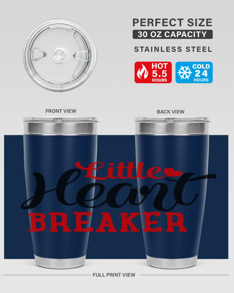 little heart breaker 76#- valentines day- Tumbler