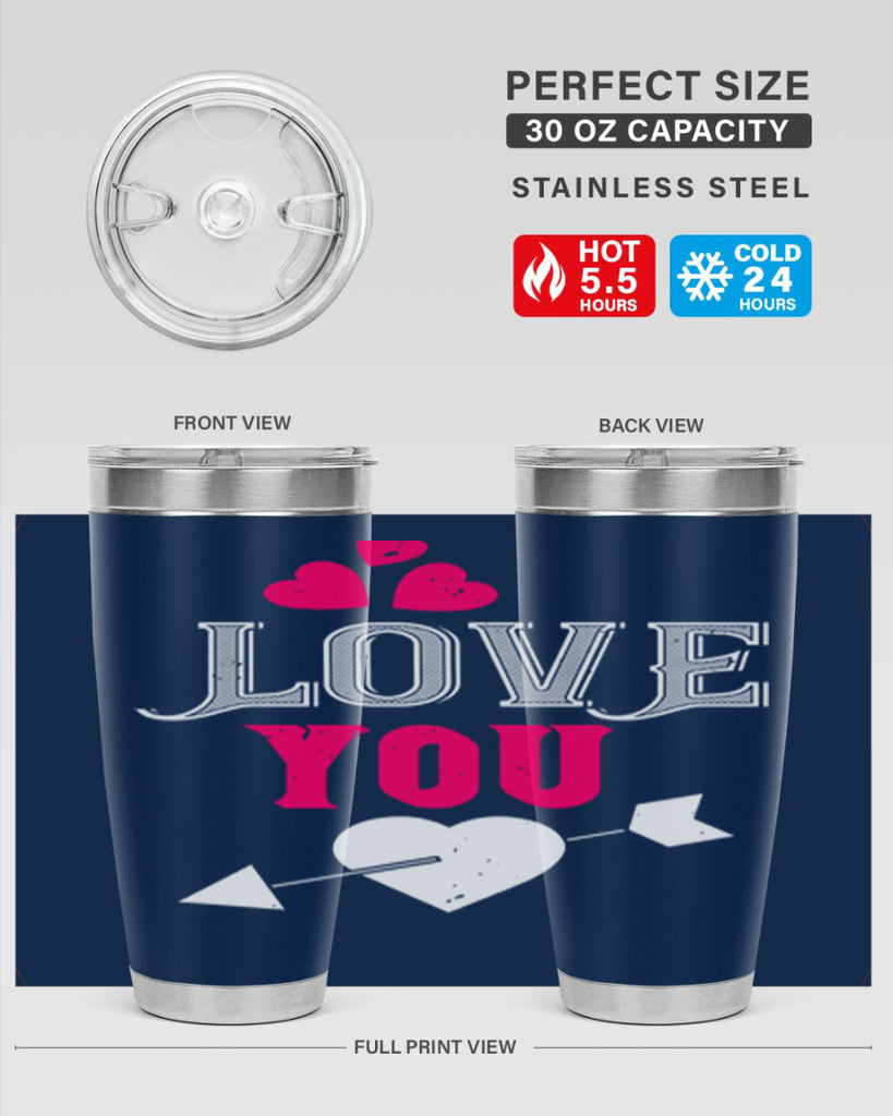 love you 42#- valentines day- Tumbler