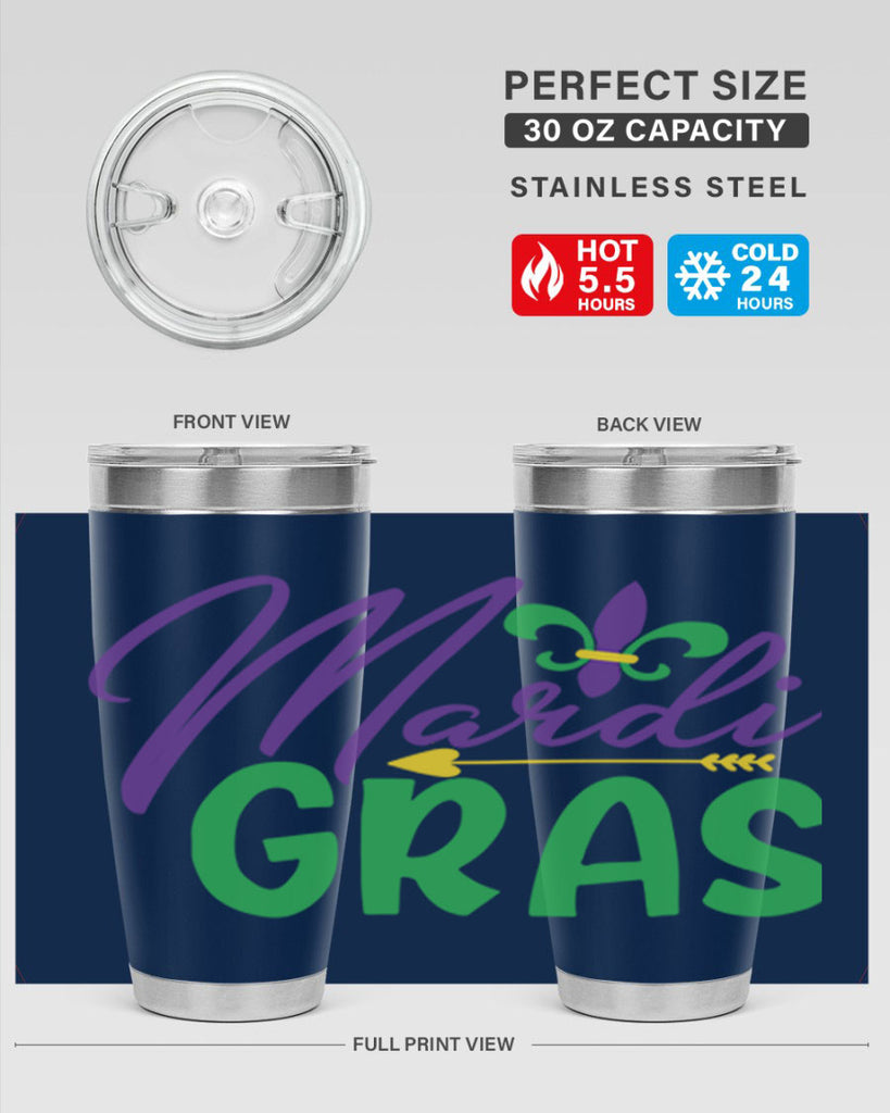 mardi gras 76#- mardi gras- Tumbler