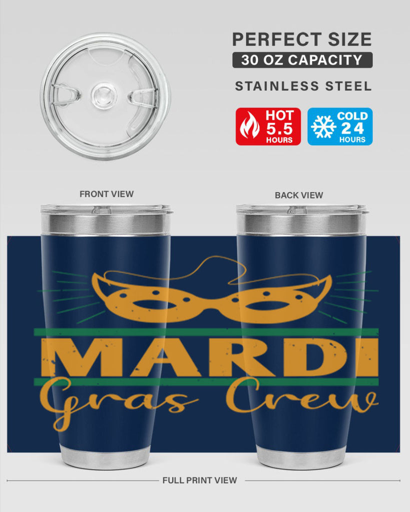 mardi gras crew 48#- mardi gras- Tumbler