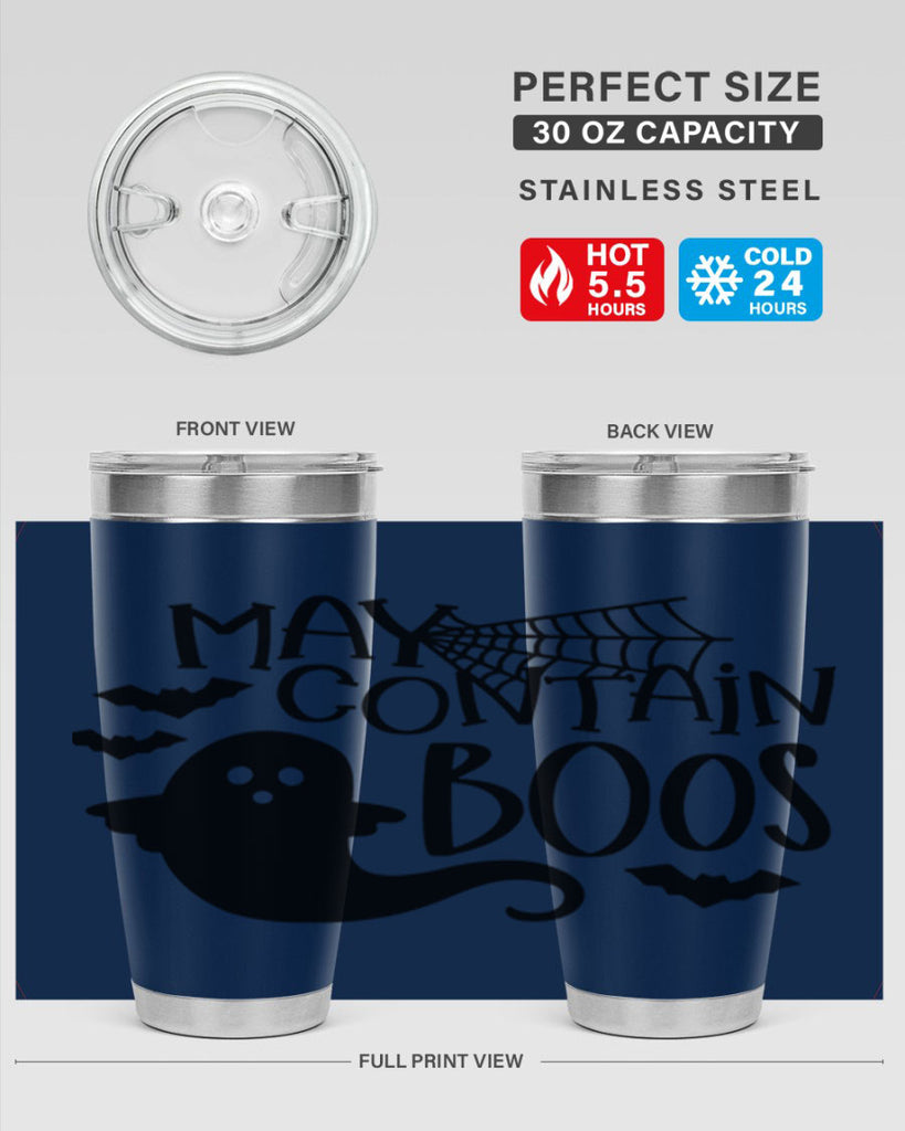 may contains boos 45#- halloween- Tumbler