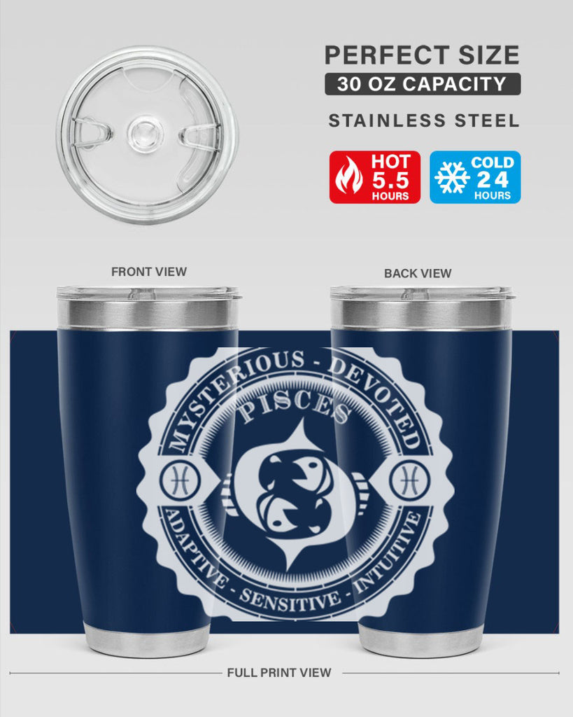 pisces 50#- zodiac- Tumbler