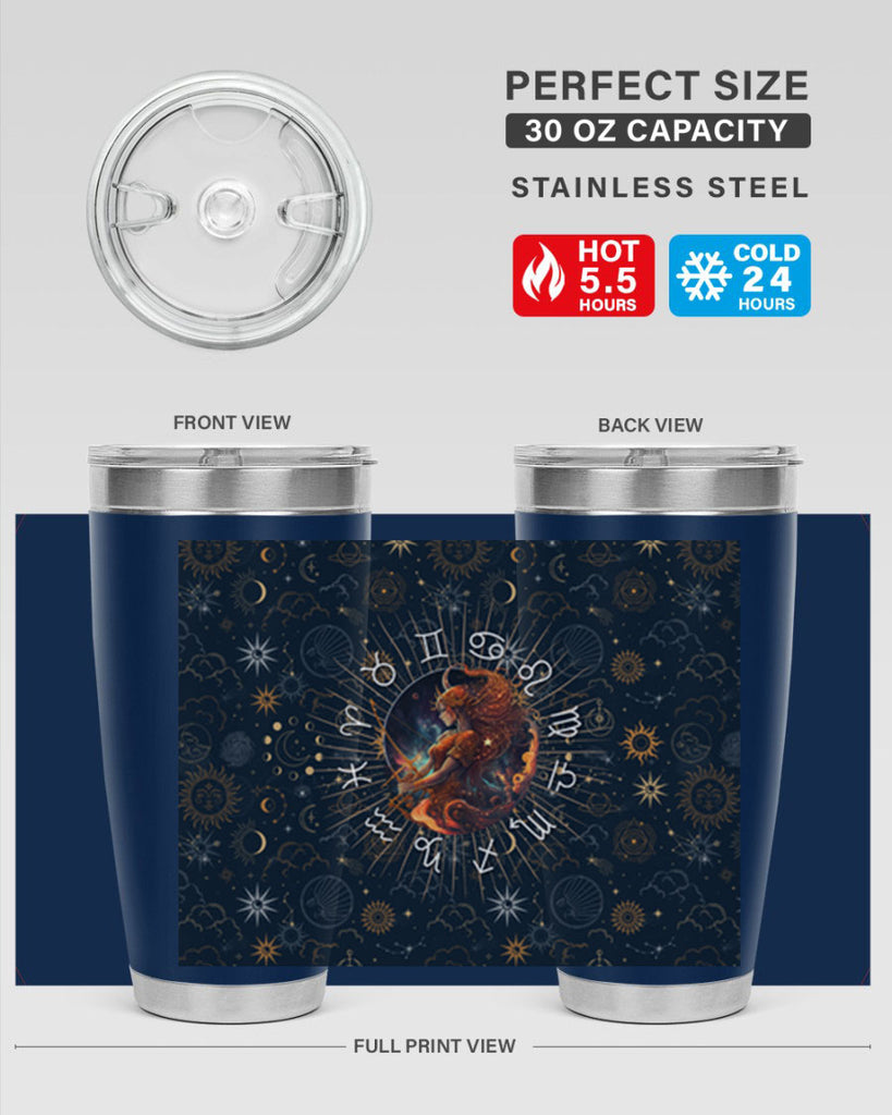 sagittarius Straight 399#- zodiac- Tumbler