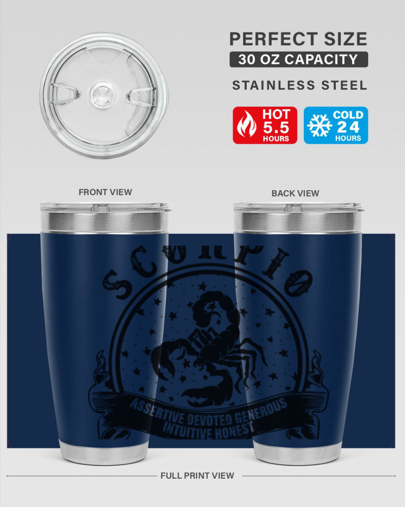 scorpio 29#- zodiac- Tumbler