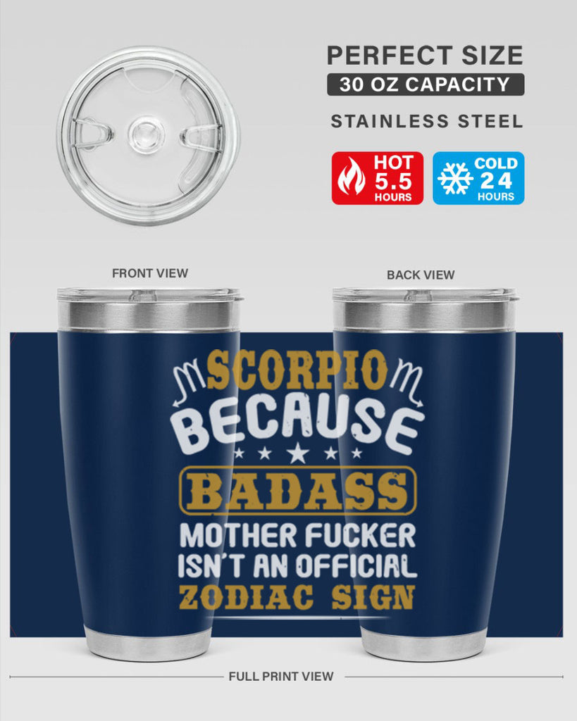 scorpio 432#- zodiac- Tumbler