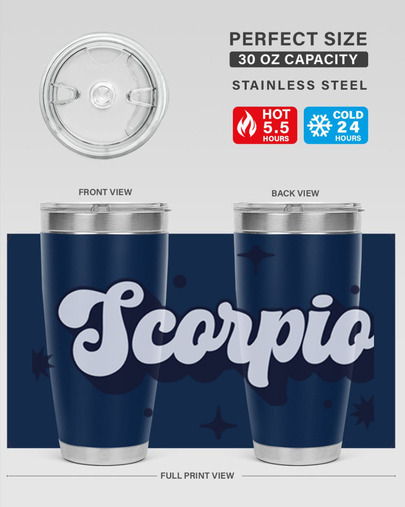scorpio 454#- zodiac- Tumbler