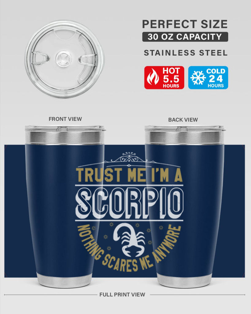 scorpio 458#- zodiac- Tumbler