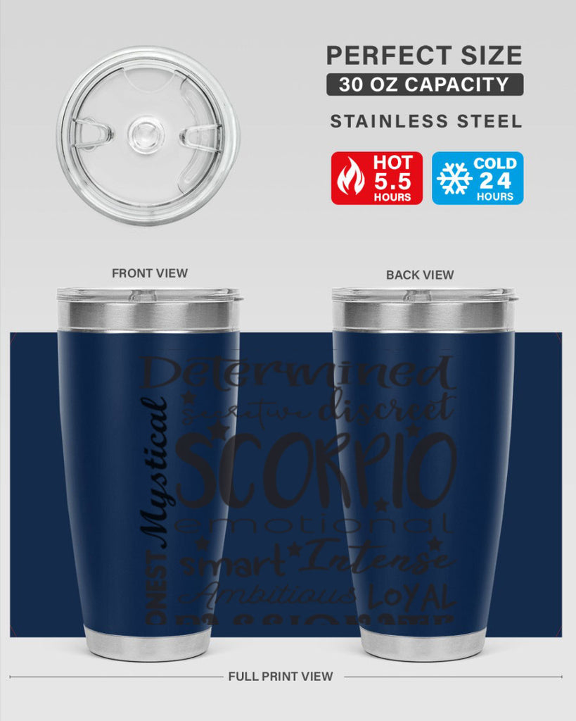 scorpio 572#- zodiac- Tumbler