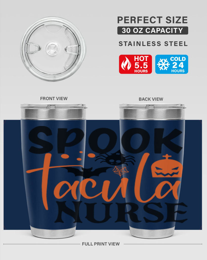 spooktacula principal 107#- halloween- Tumbler
