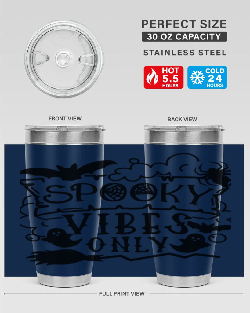 spooky vibes only 21#- halloween- Tumbler