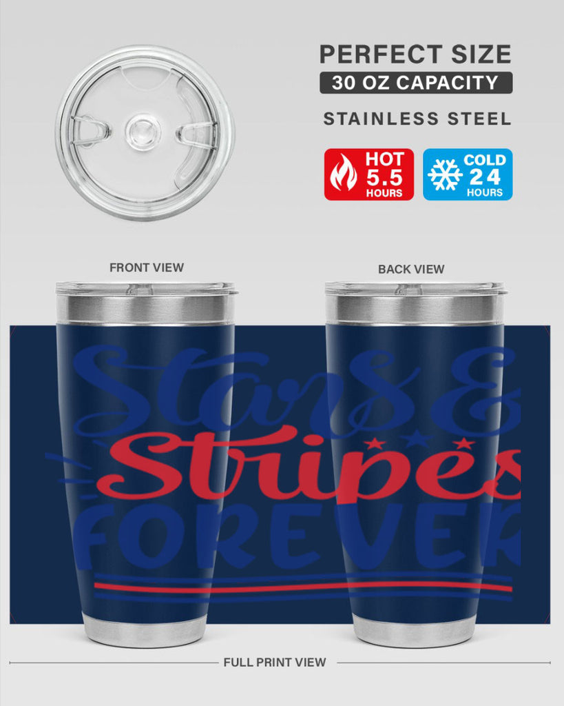 stars stripes forever Style 74#- Fourt Of July- Tumbler