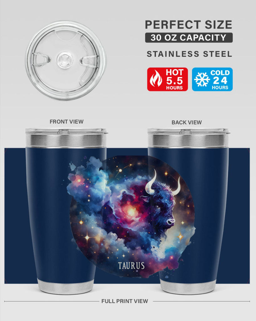 taurus 509#- zodiac- Tumbler