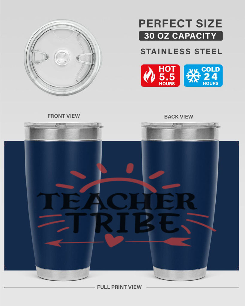teacher tribe Style 201#- teacher- tumbler