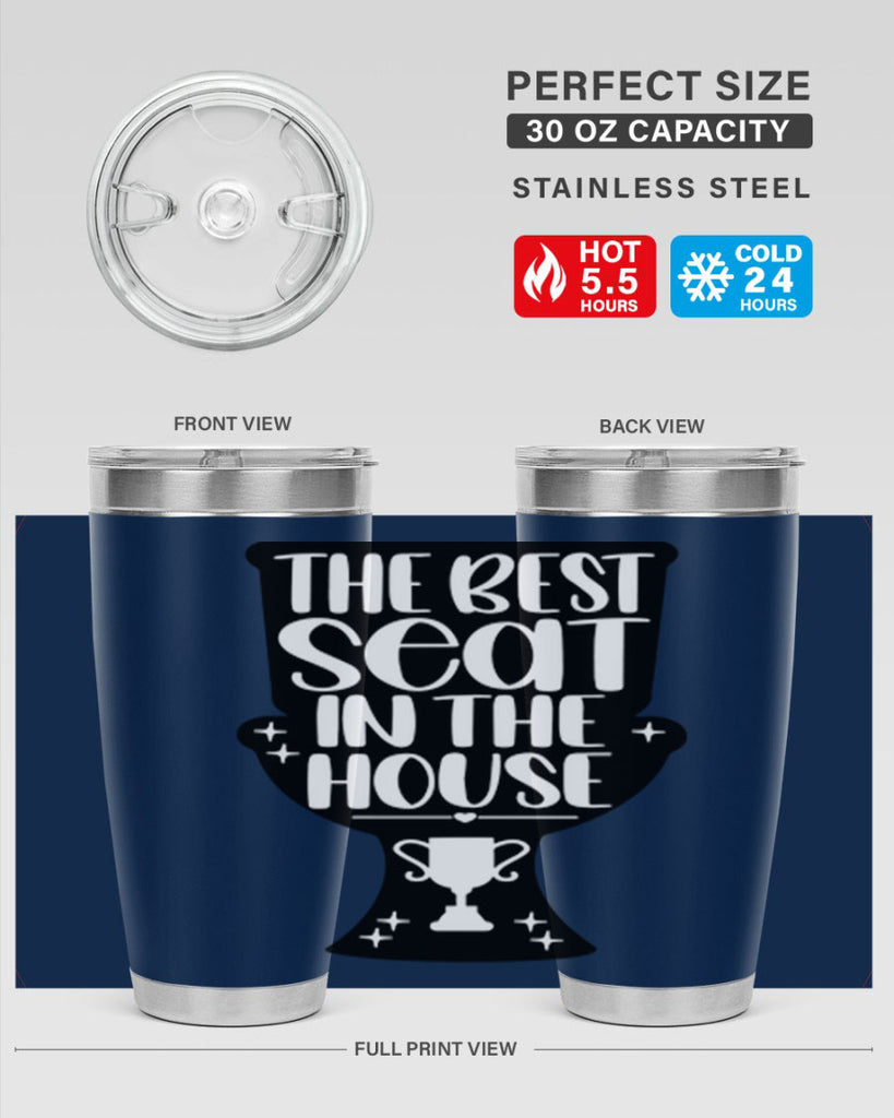 the best seat in the house 13#- bathroom- Tumbler