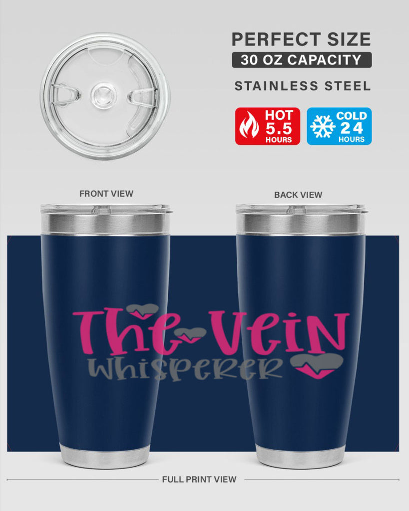 the vein whisperer Style Style 21#- nurse- tumbler