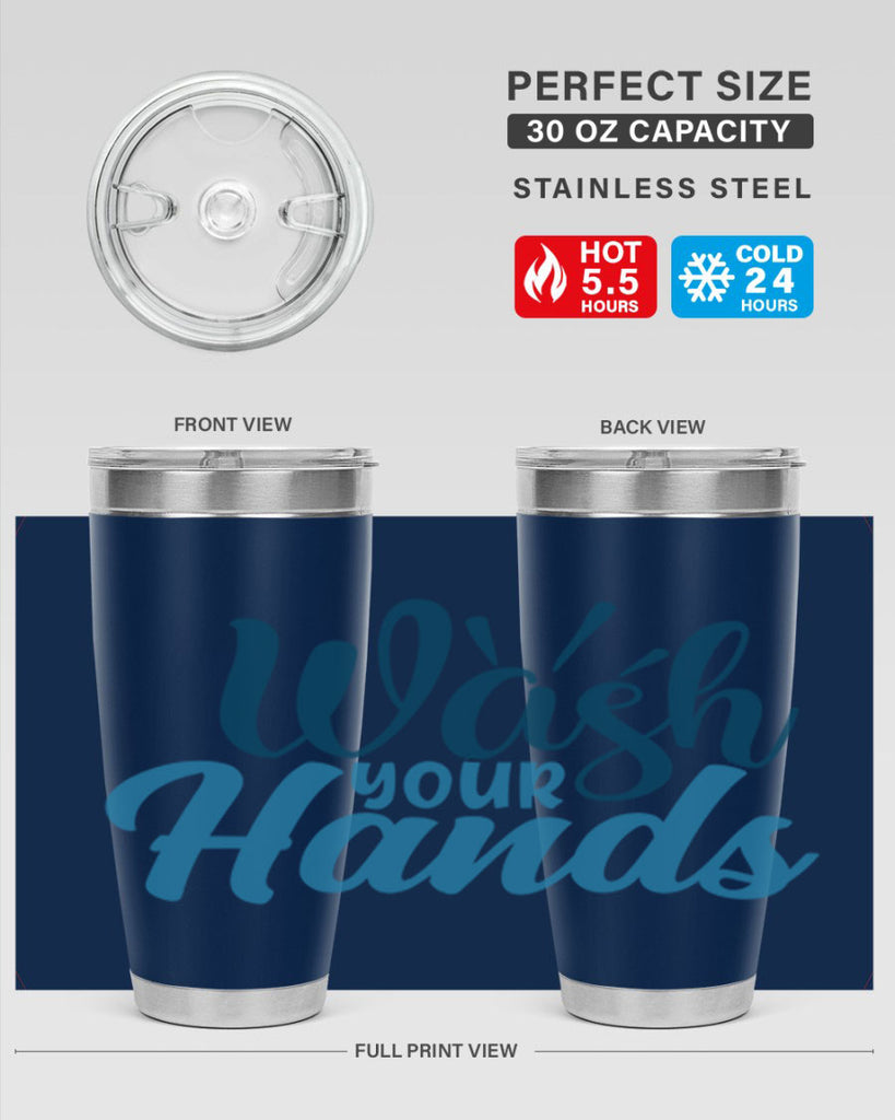wash your hands 52#- bathroom- Tumbler