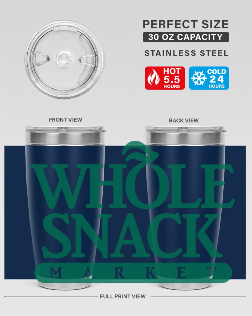 whole snack 9#- black words phrases- Cotton Tank