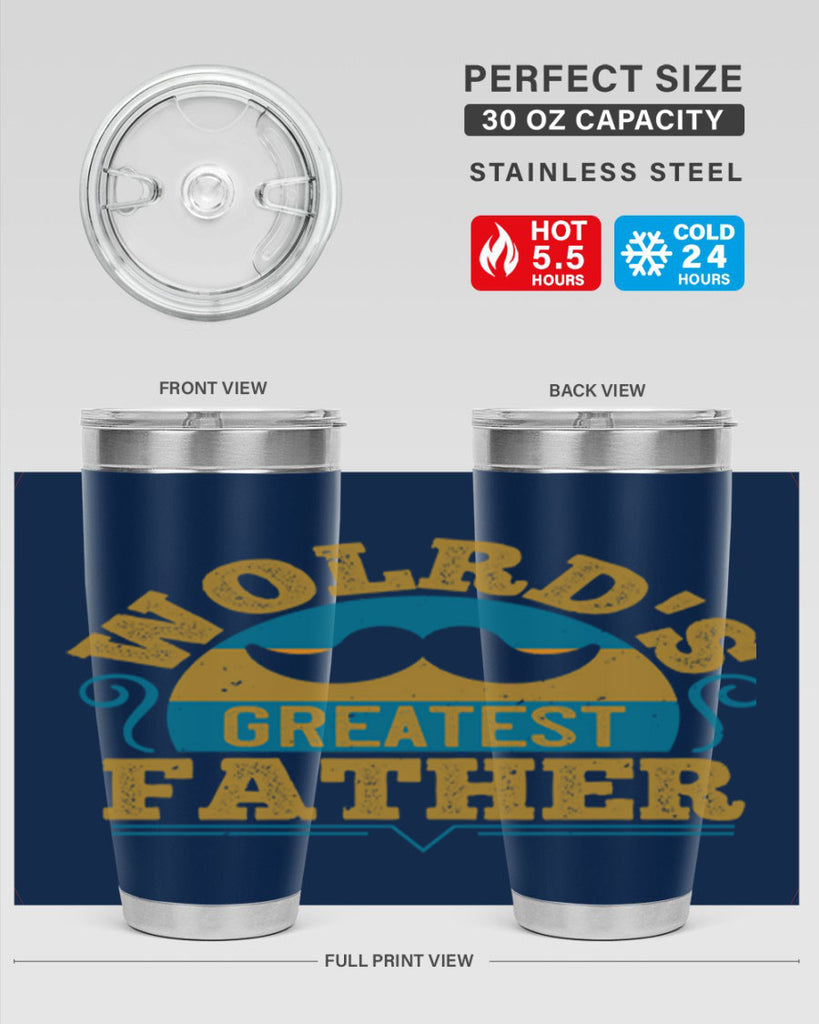 wolrds greatest father 154#- fathers day- Tumbler