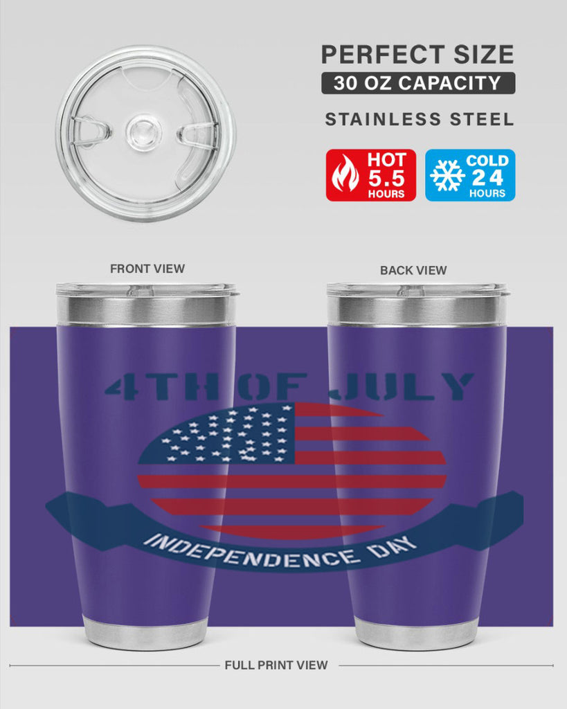 4th july design Style 63#- Fourt Of July- Tumbler