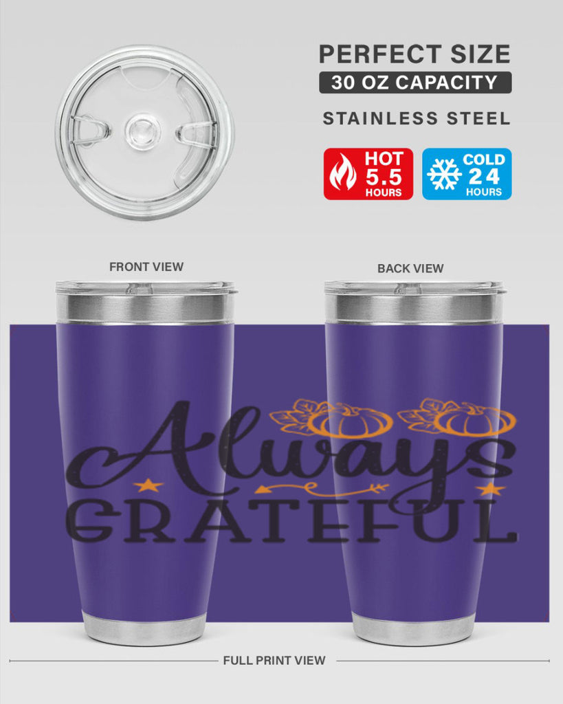 Alwaysgrateful 9#- fall- Tumbler