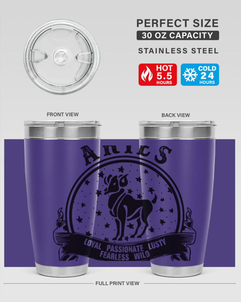 Aries 1#- zodiac- Tumbler