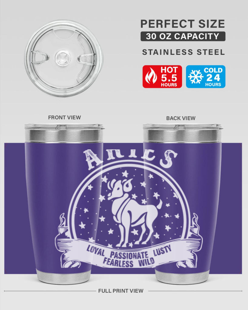 Aries 2#- zodiac- Tumbler