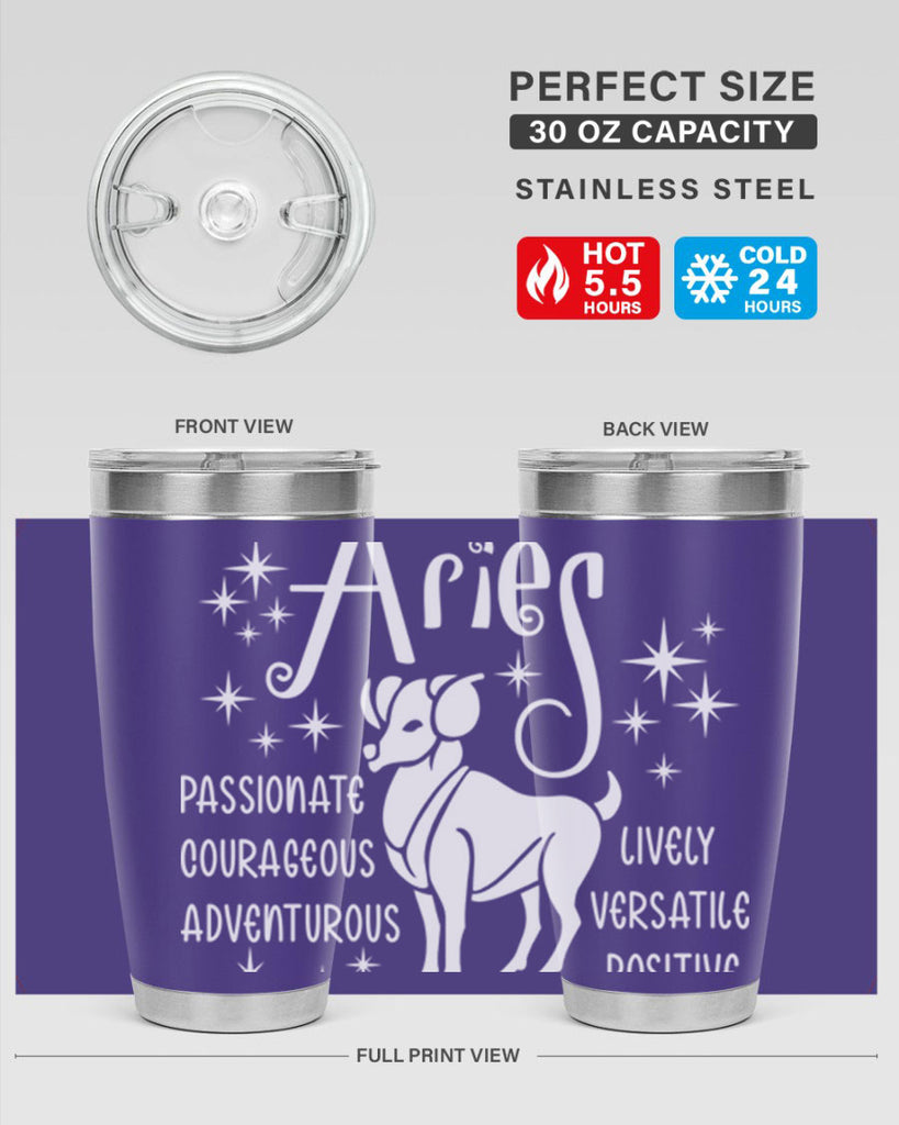 Aries 99#- zodiac- Tumbler