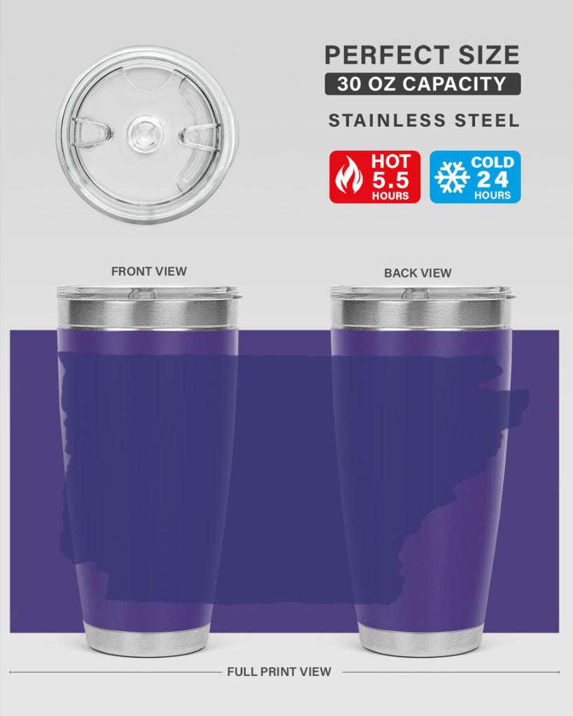 Arkansas 47#- stateflags- Tumbler