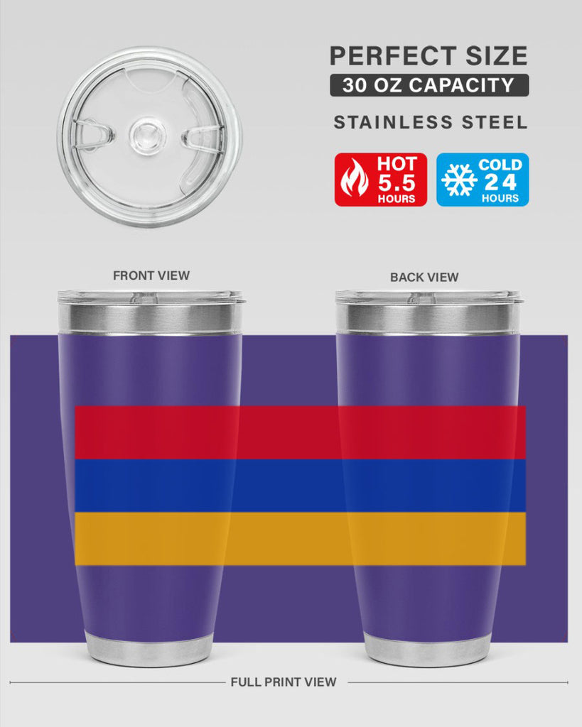 Armenia 190#- world flags- Tumbler