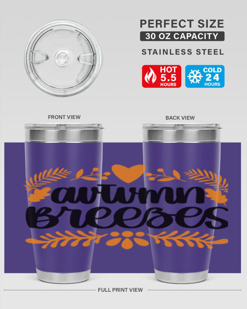 Autumn Breezes 474#- fall- Tumbler